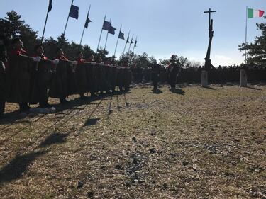Le celebrazioni alla foiba di Basovizza 1