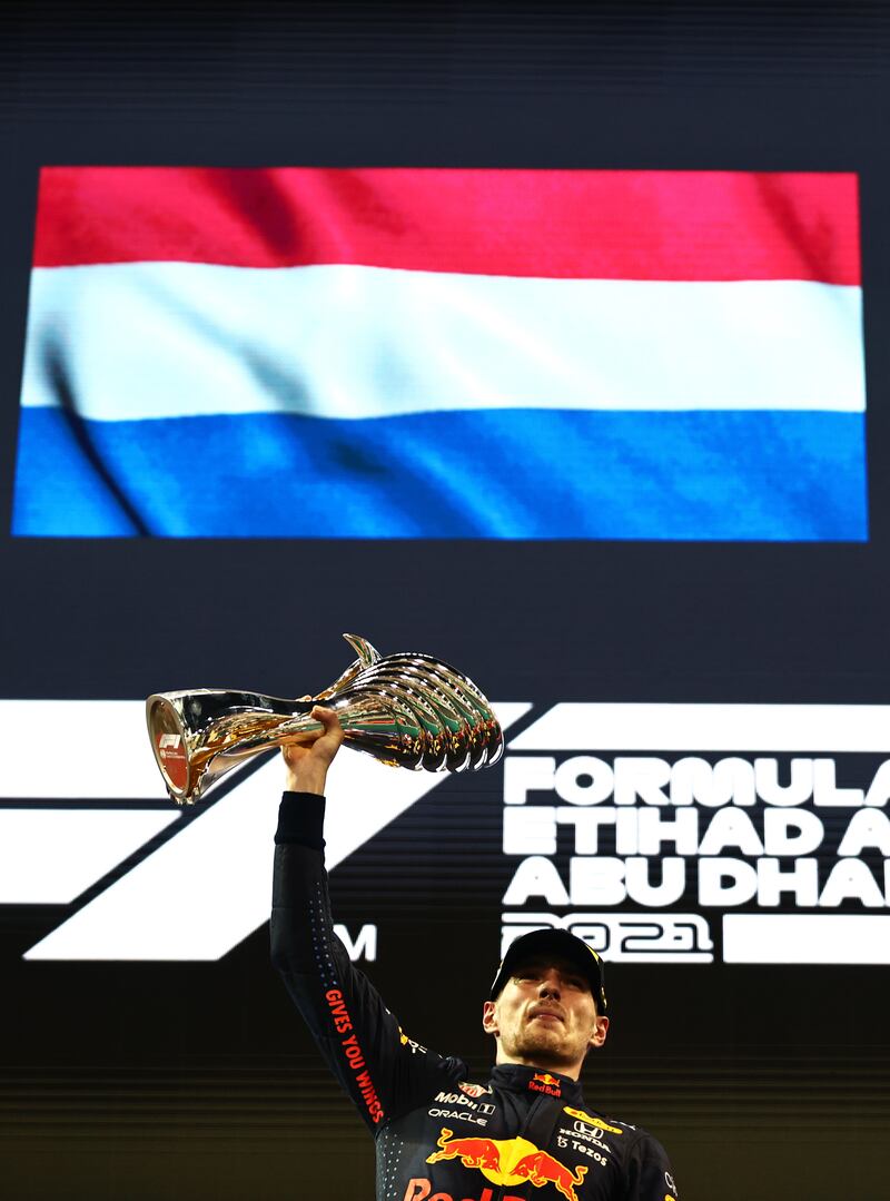 Tripudio di gioia per Verstappen 7