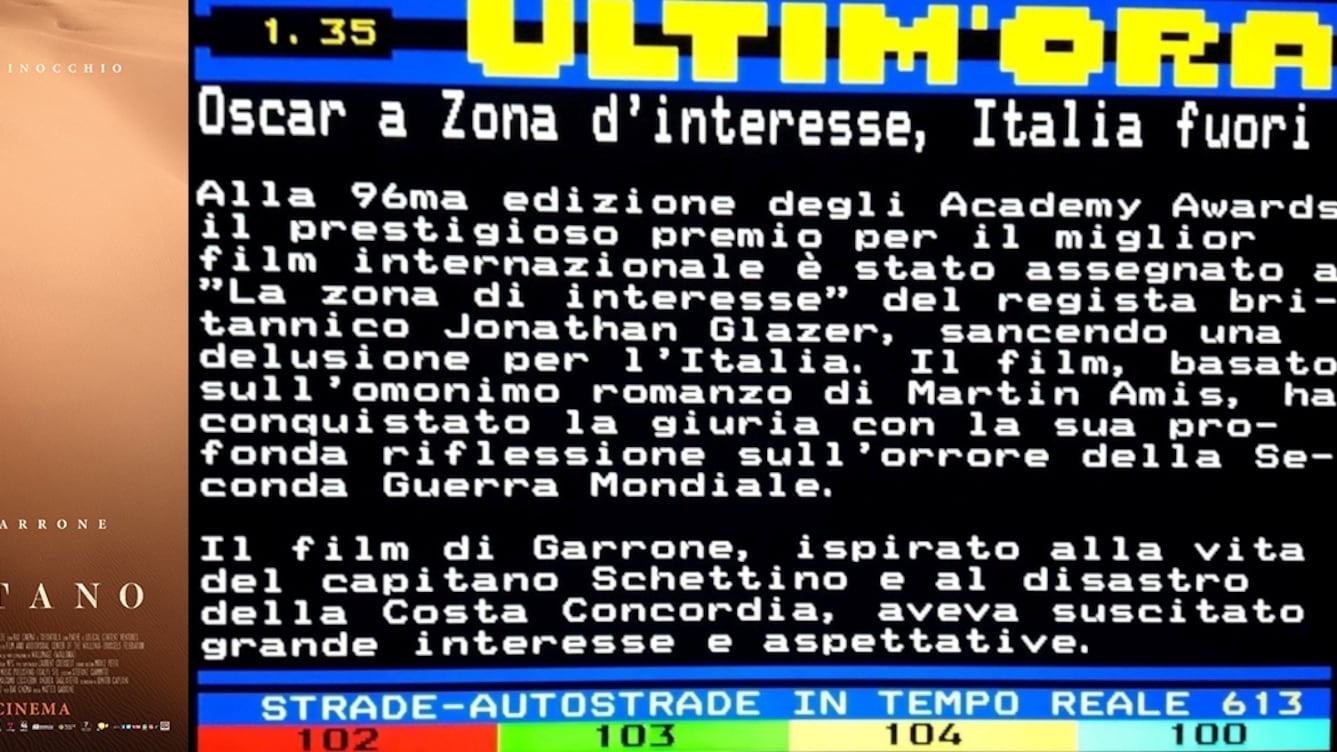 "Schettino e la Costa Concordia". La gaffe di Televideo sul film in gara agli Oscar "Io, Capitano"