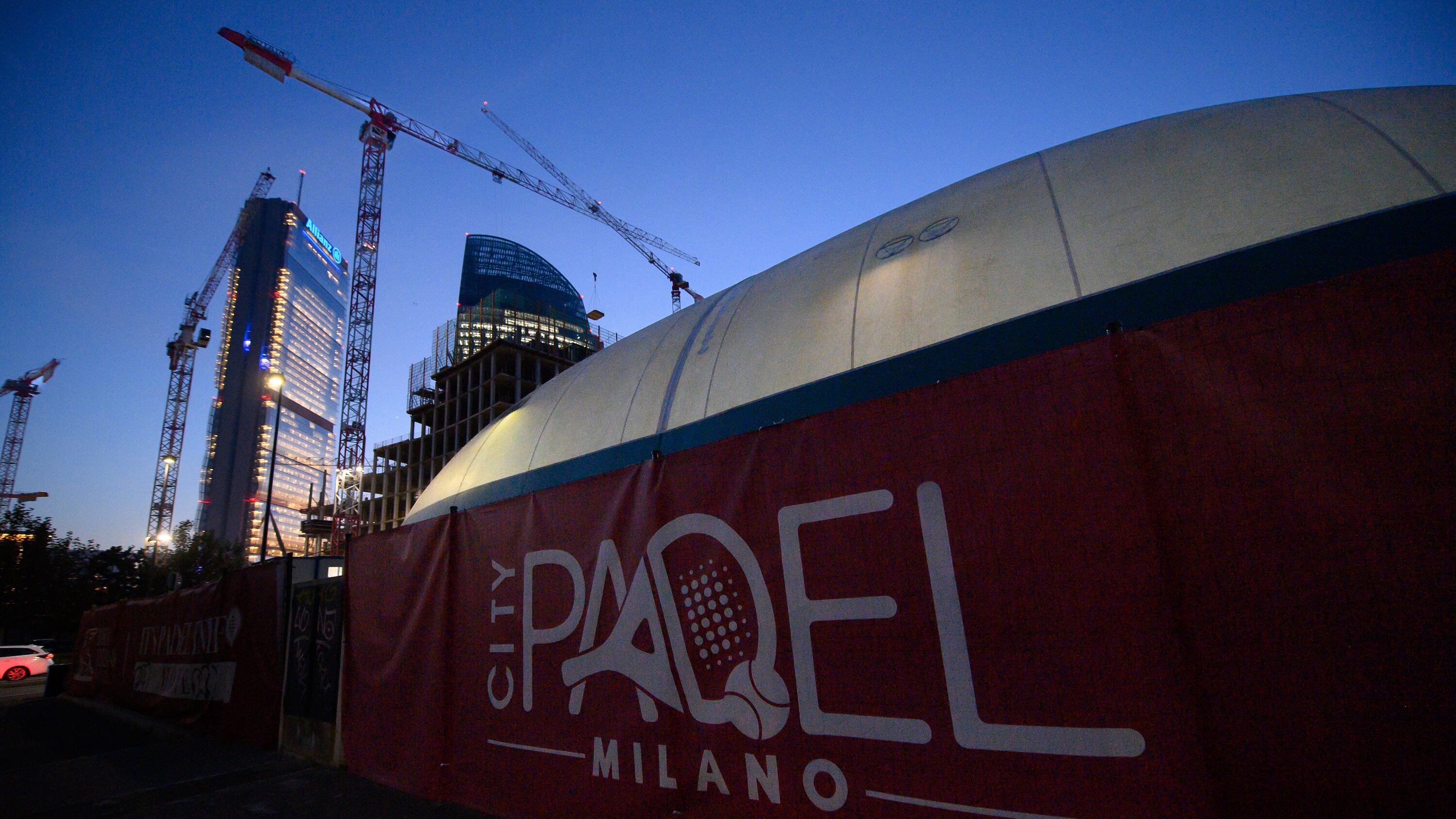 Arena del padel a CityLife. A disposizione 8 nuovi campi