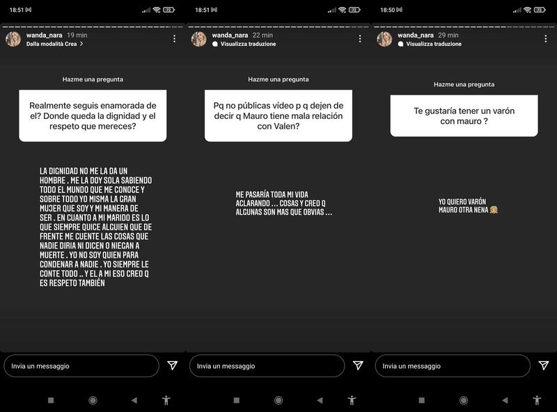 Wanda Nara social