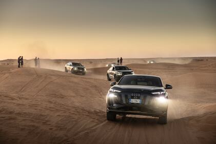 Audi SQ6 Sportback e-tron: il raid nel deserto del Sahara 3