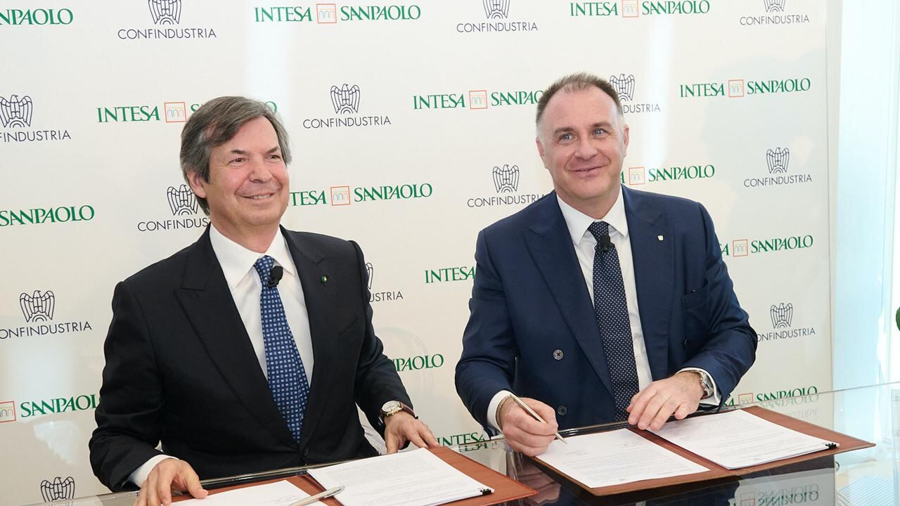 Intesa Sanpaolo e Confindustria, un accordo da 200 miliardi