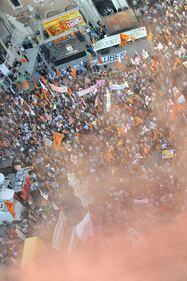 Verona, la manifestazione della Lega per i secessionisti 1