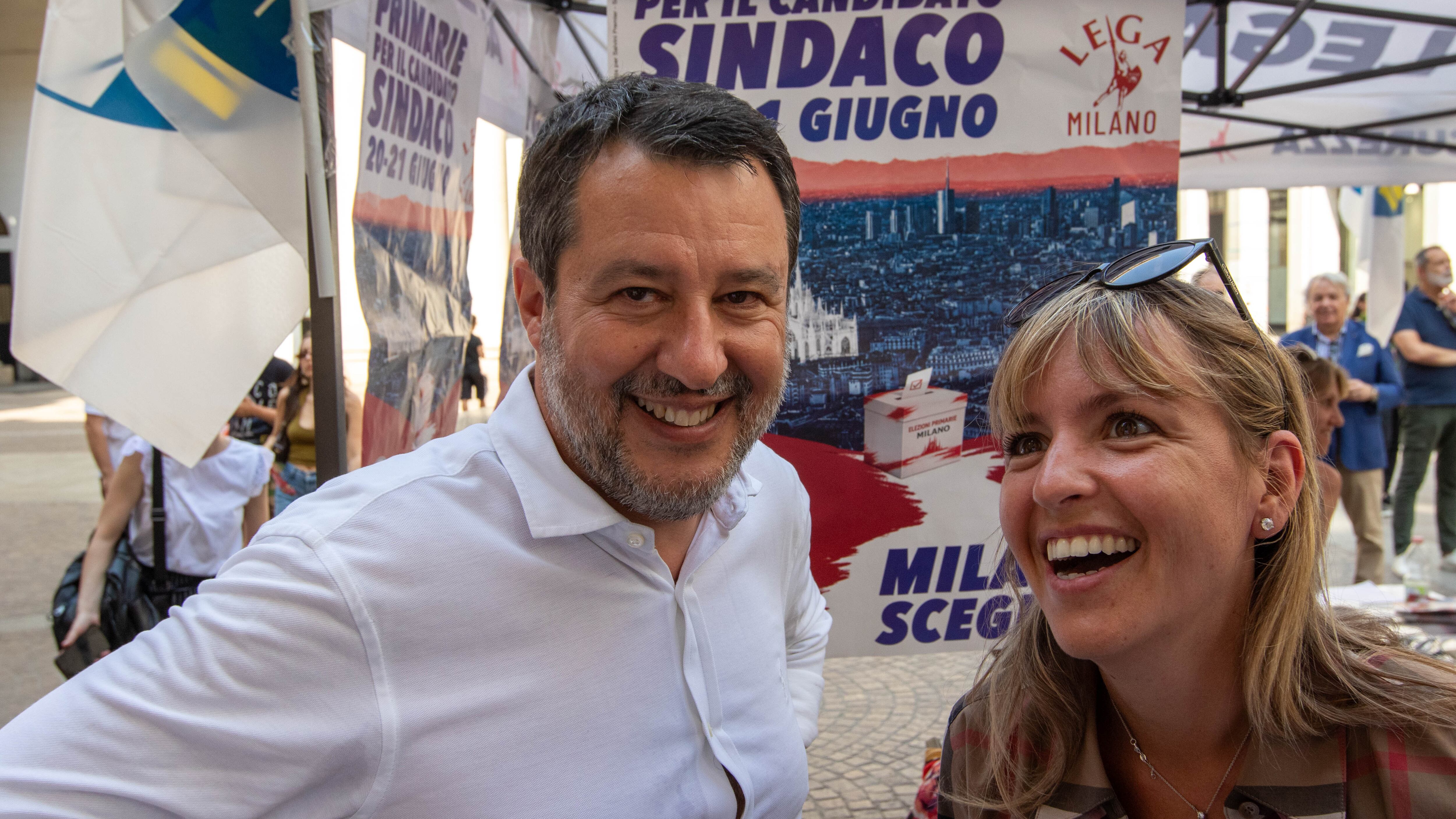 Gazebo, Salvini incorona Silvia: "Sardone un nome che mi piace"