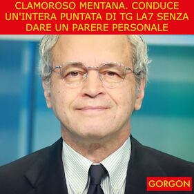 Ecco la satira del giorno. Clamoroso Mentana 1
