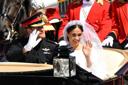 Royal Wedding: il giro in carrozza di Harry e Meghan 1