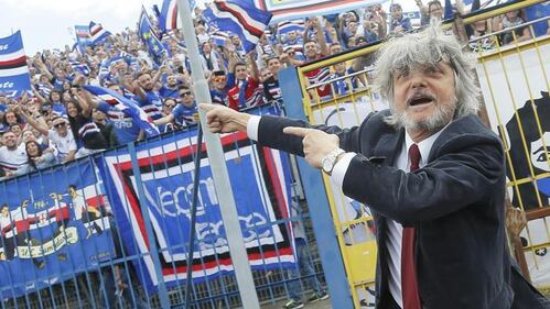 Massimo Ferrero beato tra le donne a Sabaudia 12