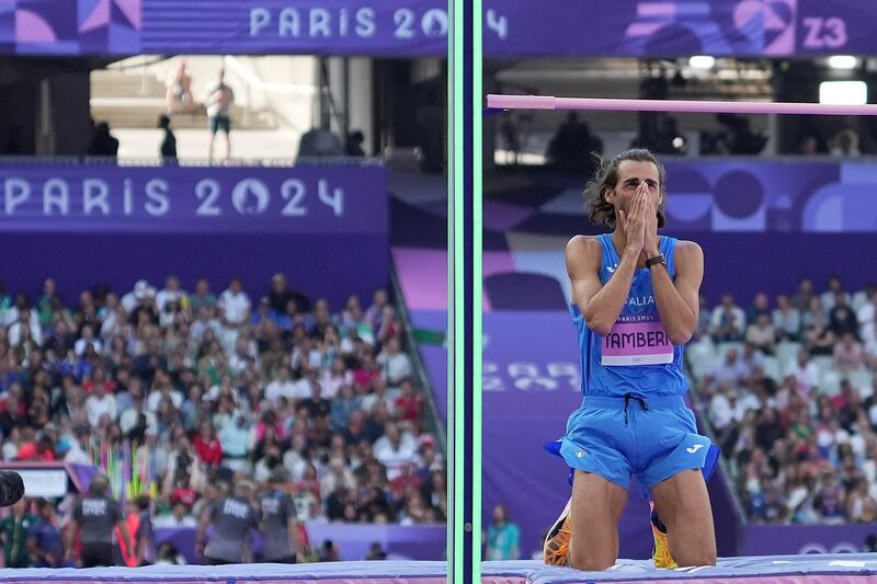 Tamberi qualificazioni 2 Parigi 2024