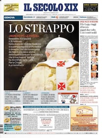 Le prime pagine dei quotidiani nazionali 4