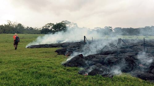 Hawaii, il villaggio minacciato dalla lava 10