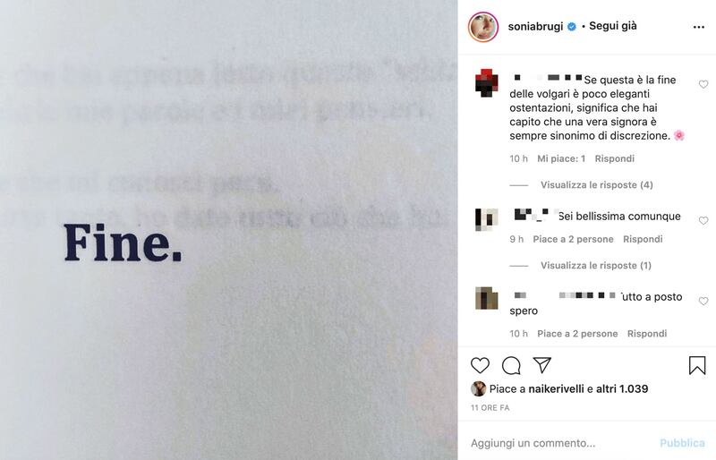 La foto sibillina di Sonia Bruganelli