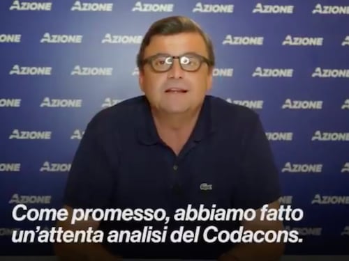 Carlo Calenda si scaglia contro il Codacons e chiede l'interrogazione parlamentare: "Quadro inquietante"