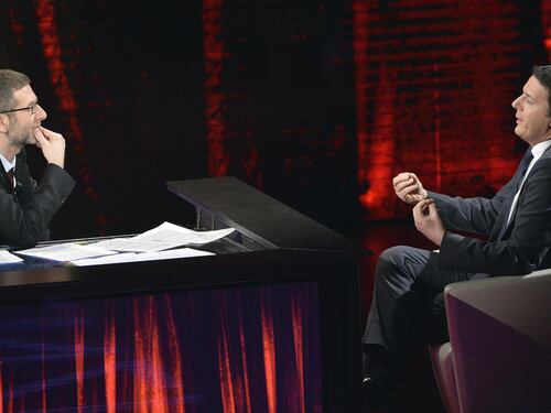 Quei politici imprigionati nella gabbia di Fazio