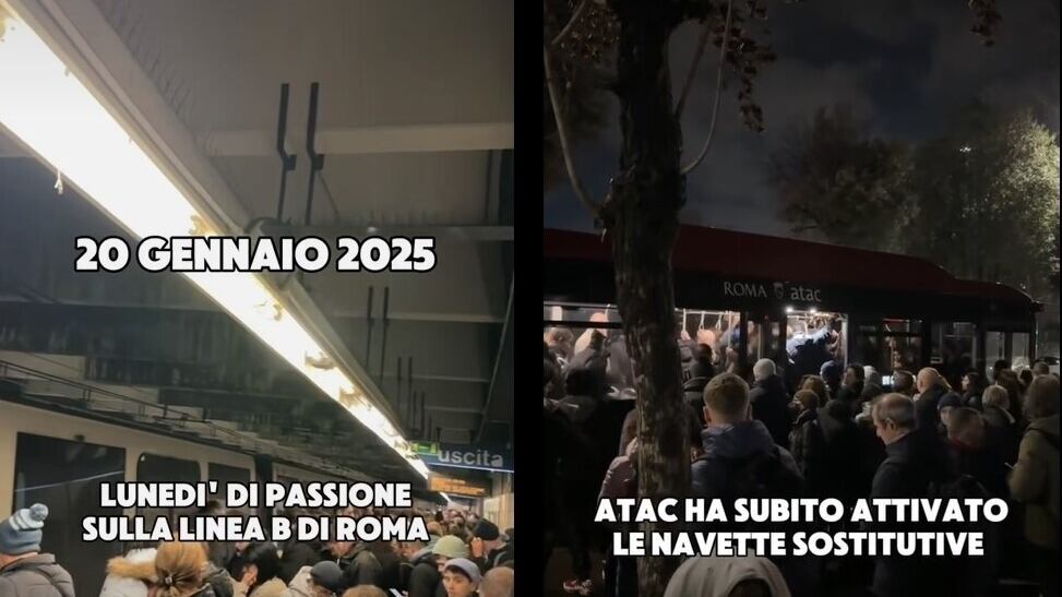 Odissea per i passeggeri della metro B/B1: tutto fermo per un problema elettrico