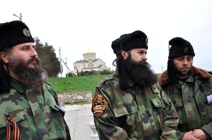 I volontari cetnici in Crimea 11