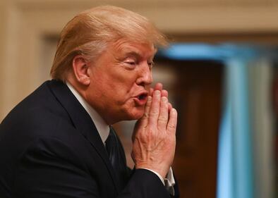 Donald Trump parla al 2019 Young Black Leadership Summit 5