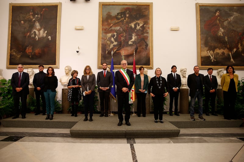La Giunta di Roma guidata da Gualtieri (2021)
