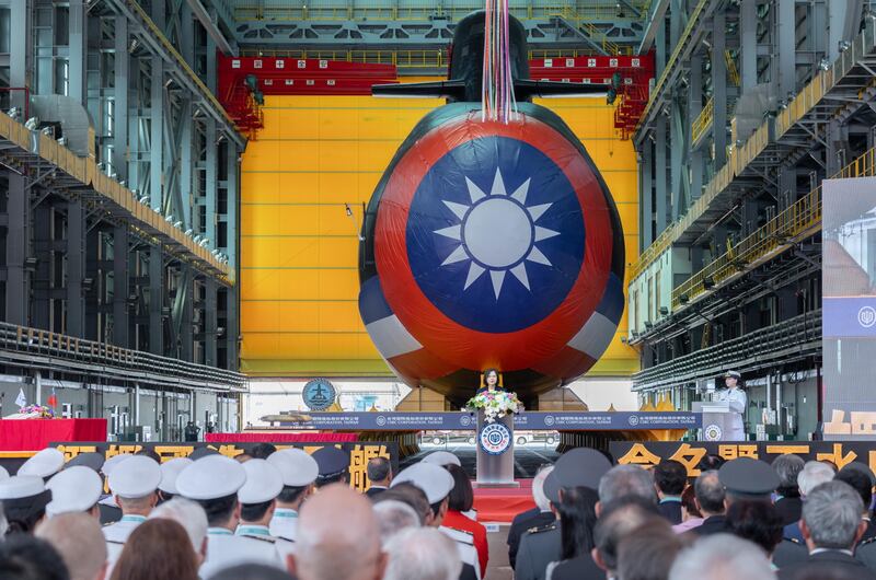 Taiwan ha varato il primo sottomarino progettato e assemblato direttamente sull'isola 5