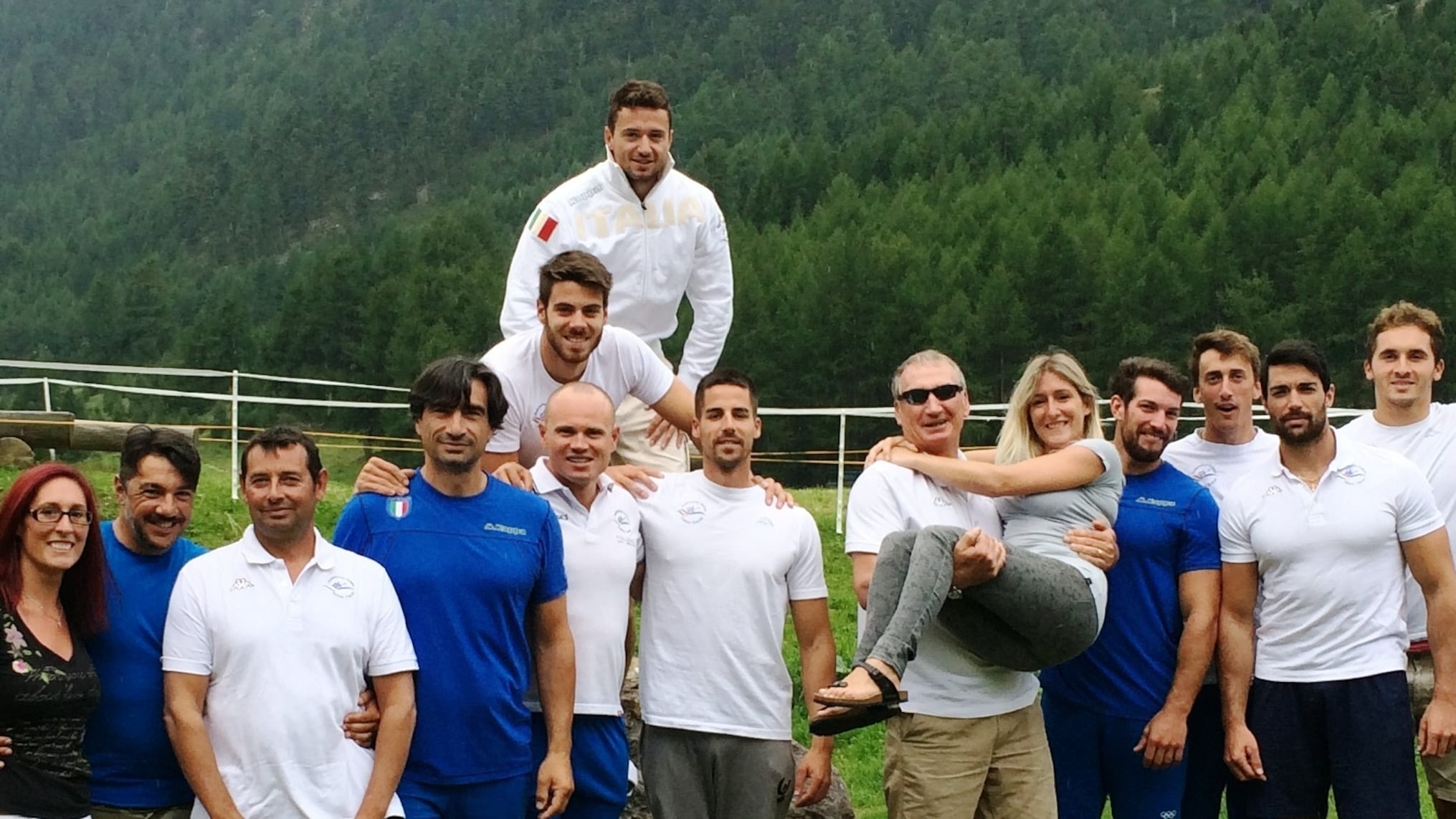Val Senales, la nazionale di canoa kajak si allena per i Mondiali
