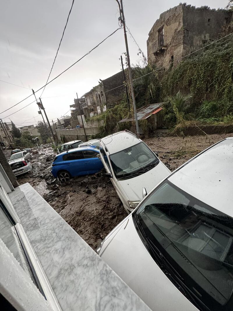 Alluvione nel messinese: fiume di fango a Zafferia 1