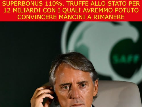 La satira del giorno. Roberto Mancini poteva rimanere