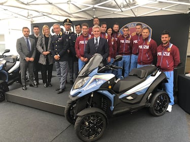Cerimonia di consegna di Qooder al Gruppo Fiamme Oro della Polizia di Stato 7
