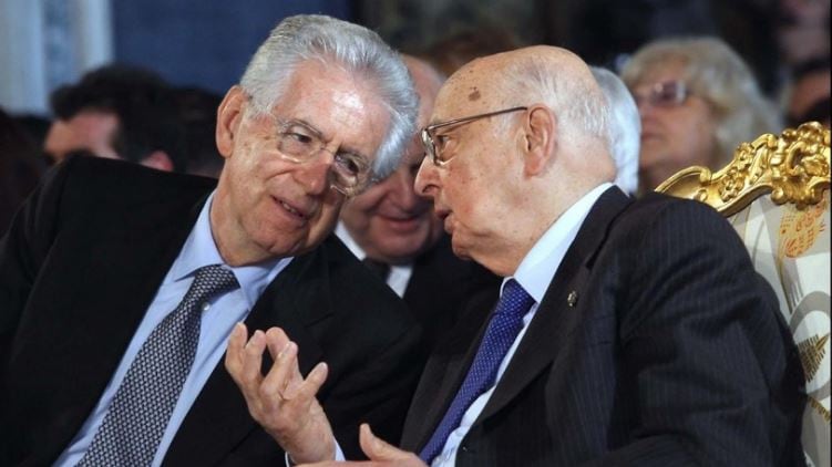 Napolitano e Monti in campo per la crociata anti-sovranisti