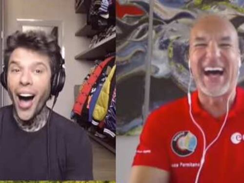 Fedez gela Luca Parmitano: "Com'è la masturbazione nello spazio?"