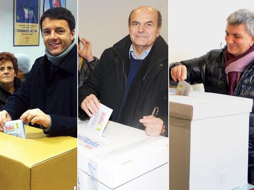 Primarie centrosinistra, volata finale. Stasera il vincitore tra Bersani e Renzi