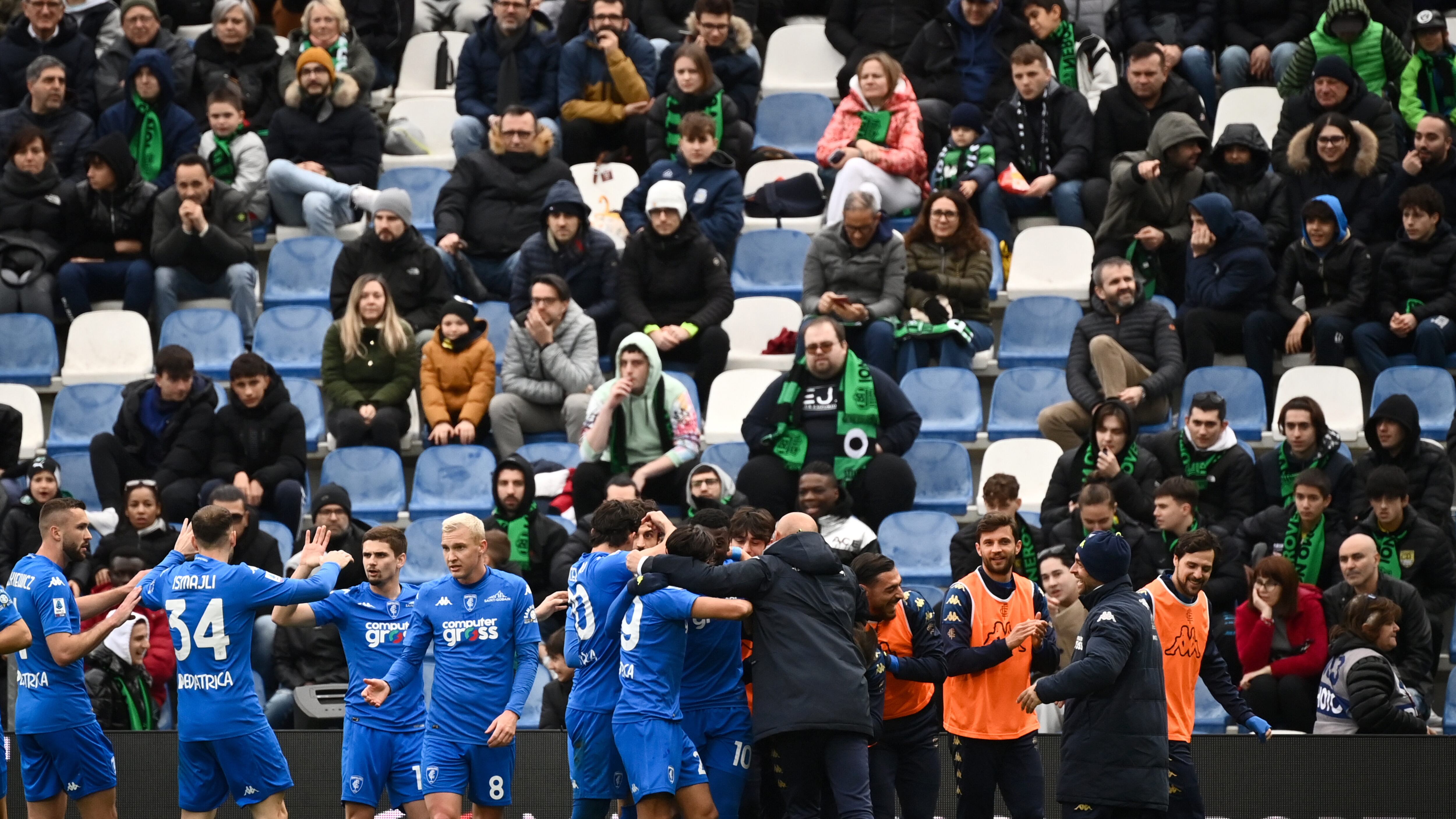 L’Empoli batte il Sassuolo e conquista tre punti pesantissimi nella lotta salvezza