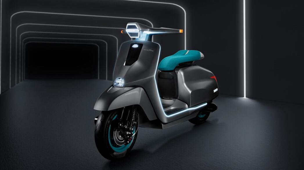 Lambretta Elettra, svelata a EICMA 2023 la visione “Green” dell’iconico marchio