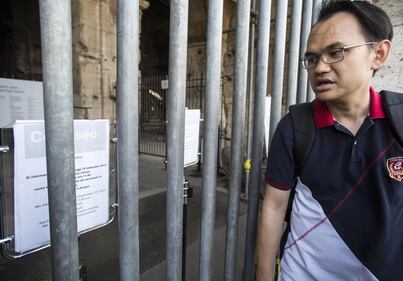 I sindacati tengono chiuso il Colosseo 4
