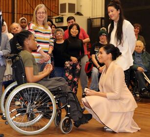 Meghan Markle al National Theatre: foto 1