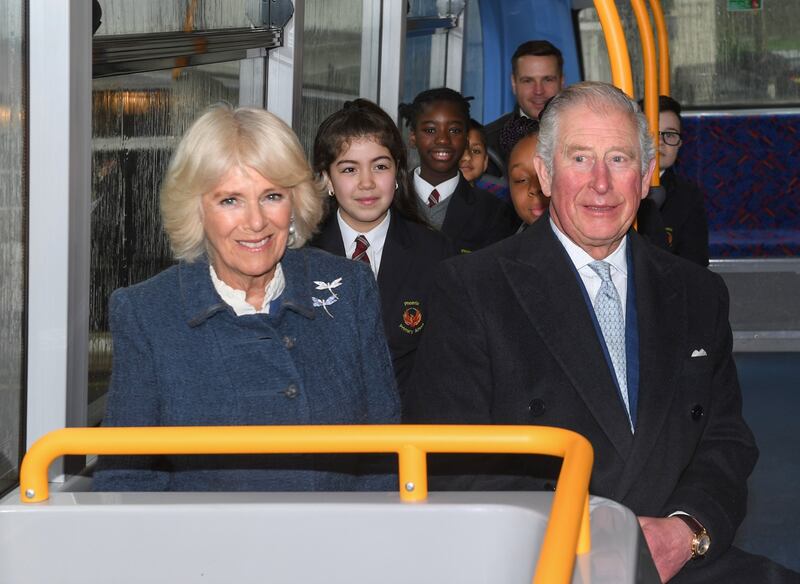 Camilla Parker Bowles al museo dei trasporti, foto 2