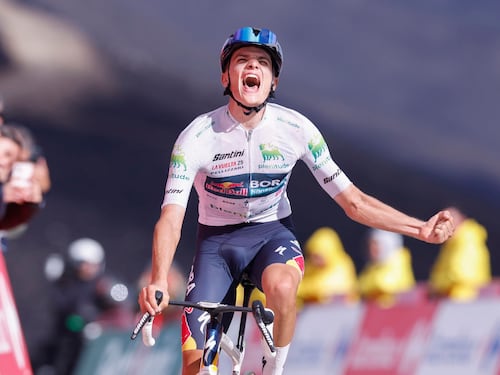 Vuelta, Pellizzari che prima volta