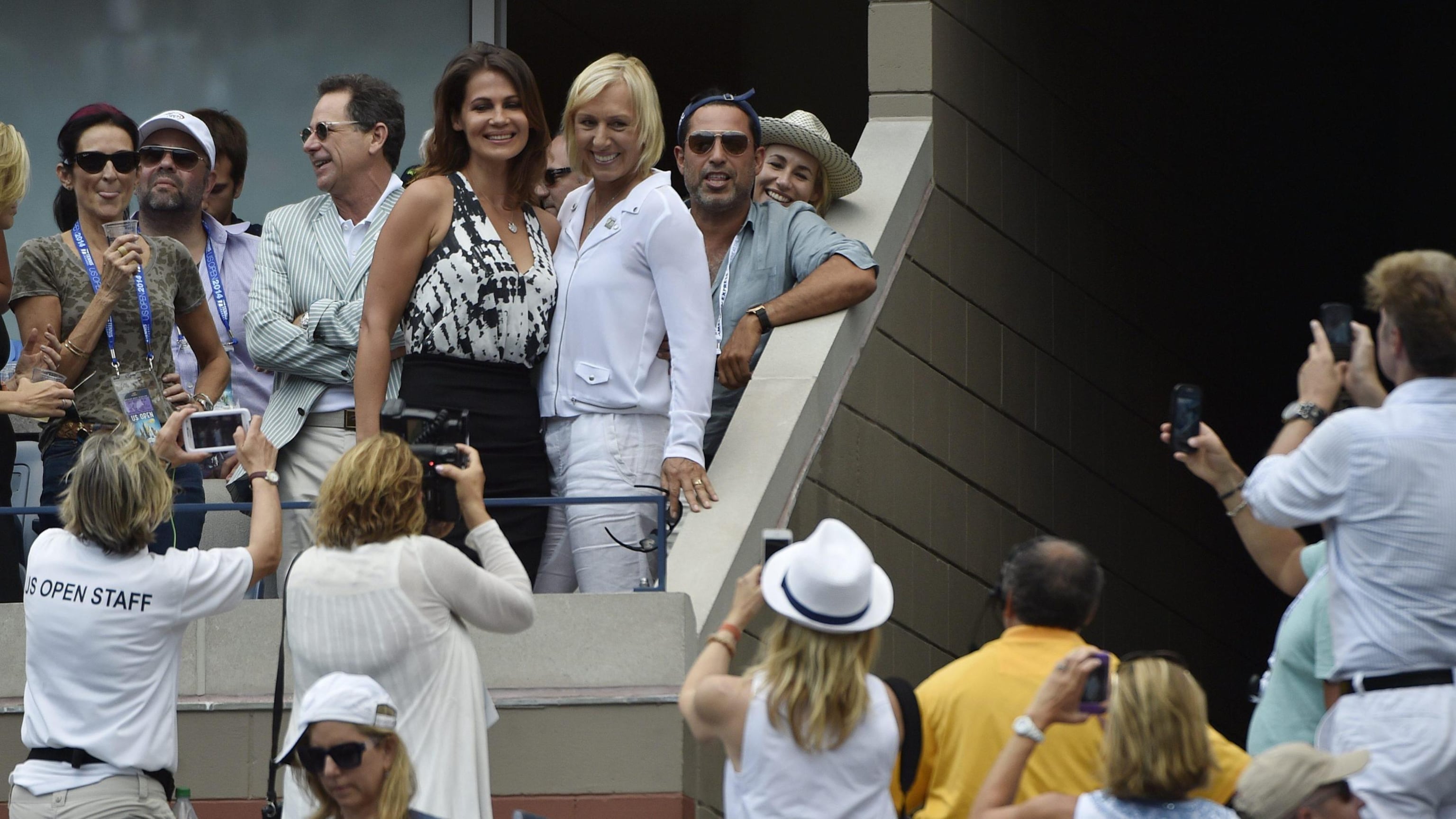 Navratilova e la compagna: proposta di nozze agli Open
