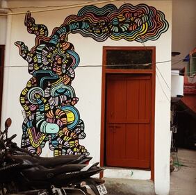 Str. Art Delhi: quando i graffiti li vuole il comune  15