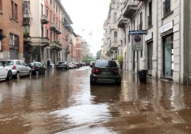 Maltempo Milano 1