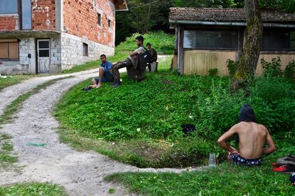 I migranti bloccati in Bosnia 5