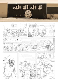 Le immagini inedite del fumetto di Biloslavo  13