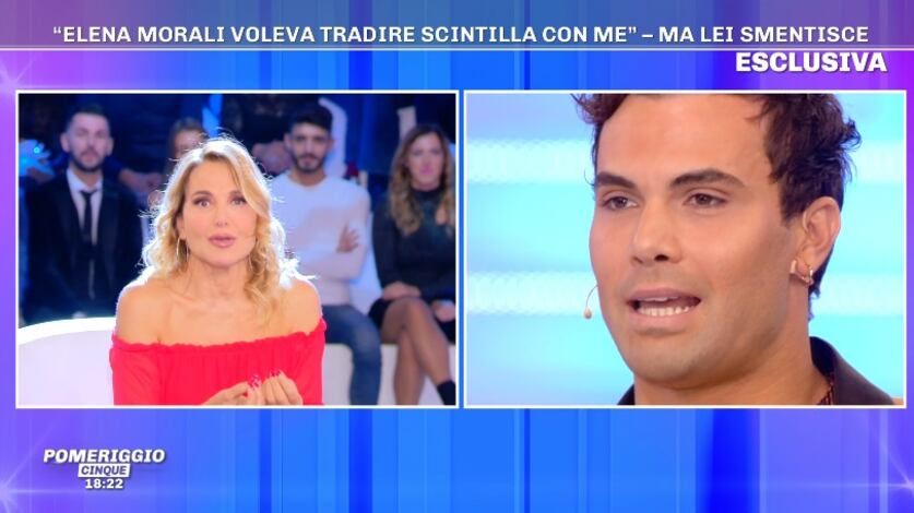 Fabio Rondinelli conferma il flirt con Elena Morali: "Ho le prove di quello che dico"
