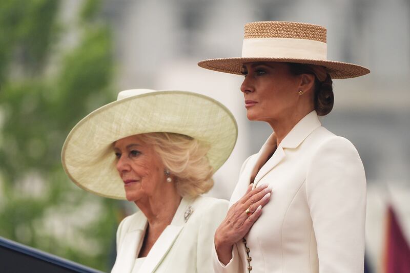 Re Carlo e Camilla alla Casa Bianca: le foto della cerimonia di benvenuto 8