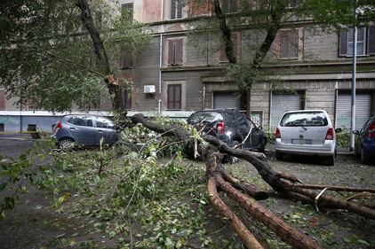 Il maltempo a Roma 1