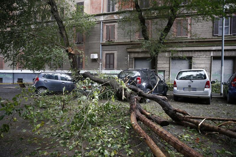 Il maltempo a Roma 1