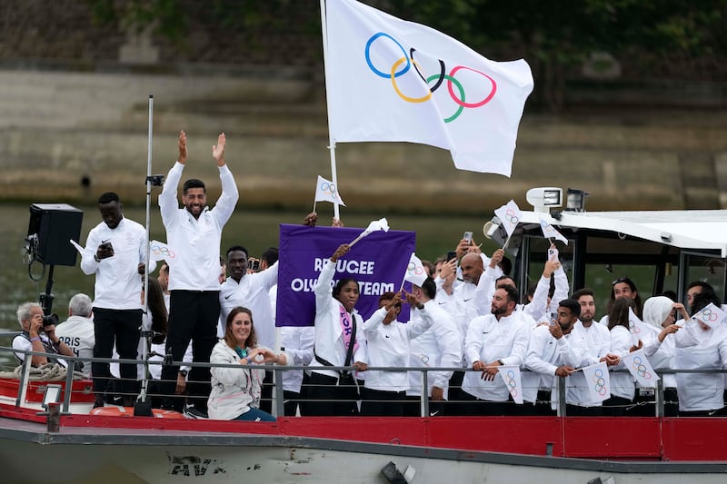 Parigi 2024, le immagini più belle della cerimonia d'apertura 17