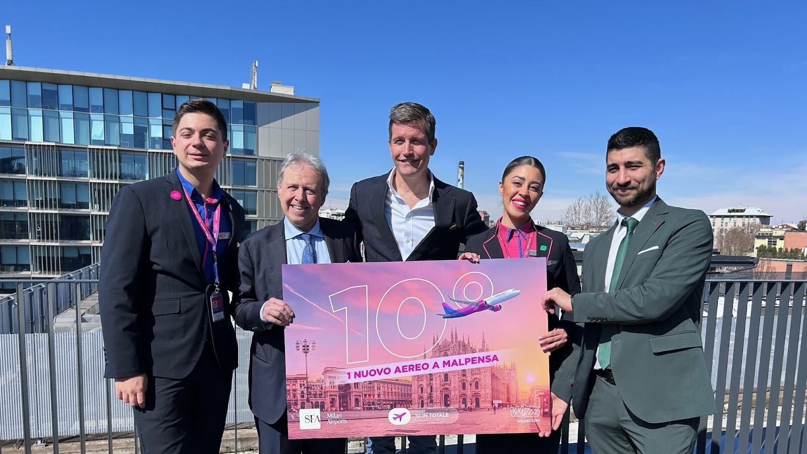 Wizz Air fa "10" a Malpensa: un aereo in più nella base e 5 nuove rotte