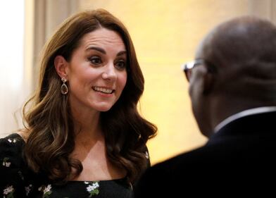 Kate Middleton raggiante al Portrait Gala 1