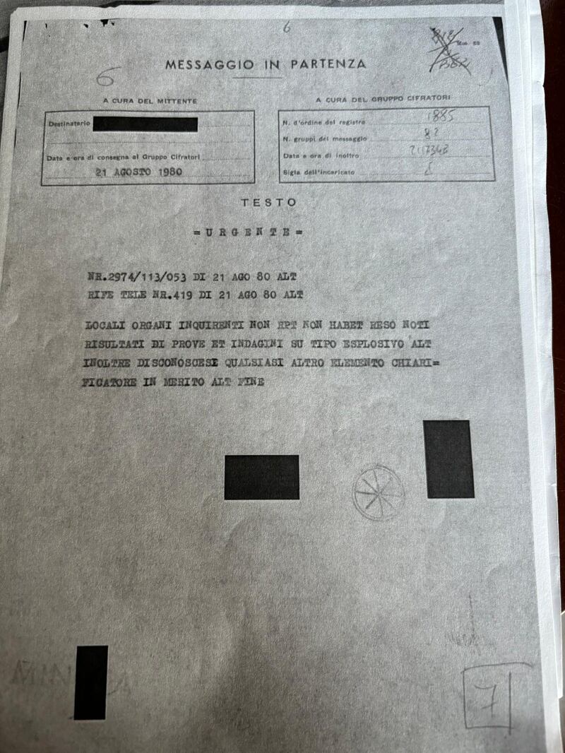 Strage di Bologna, ecco le carte scomparse 2