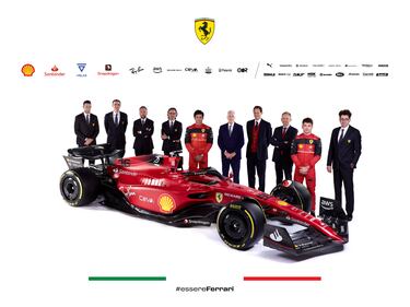Le foto della nuova F1-75 e dei protagonisti della nuova stagione della Ferrari 9